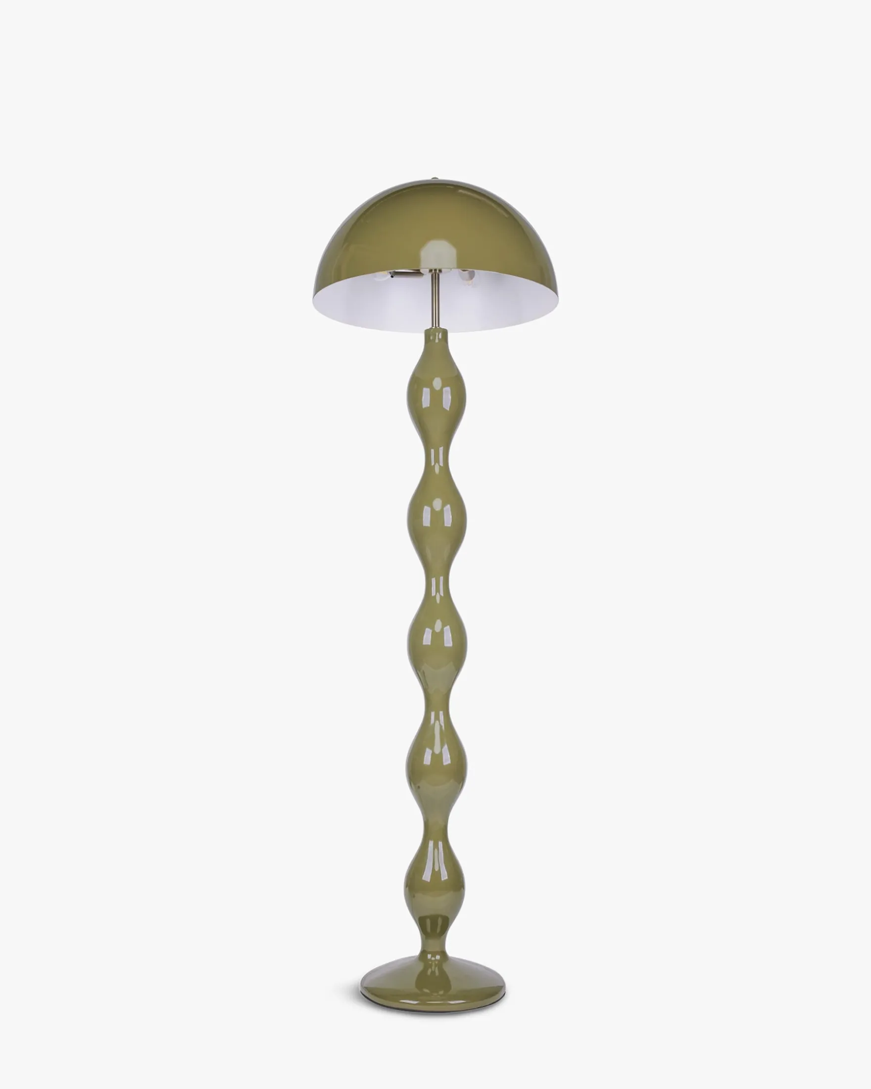 Lampadaire, Vert olive satiné, H152 Powers
