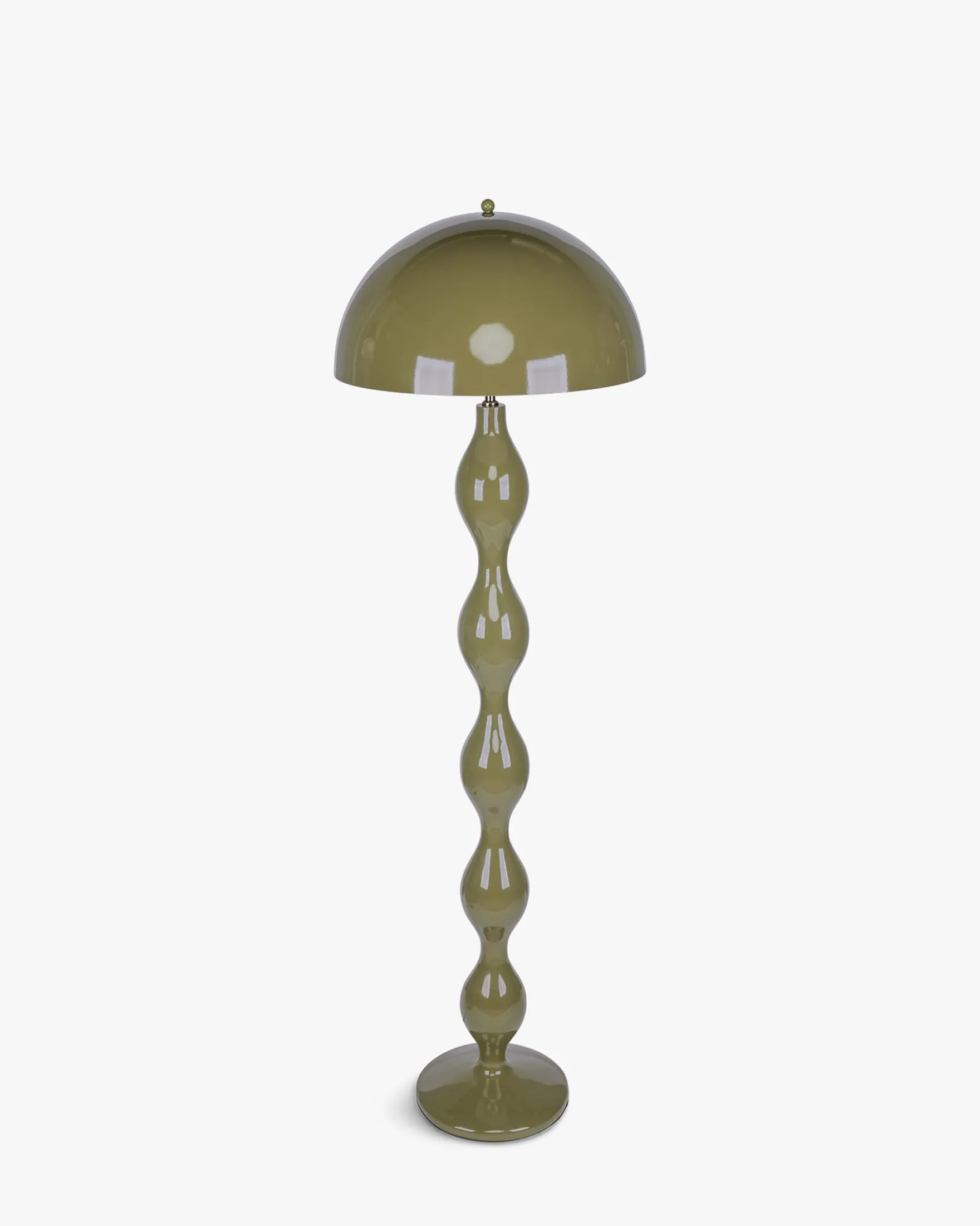 Lampadaire, Vert olive satiné, H152 Powers