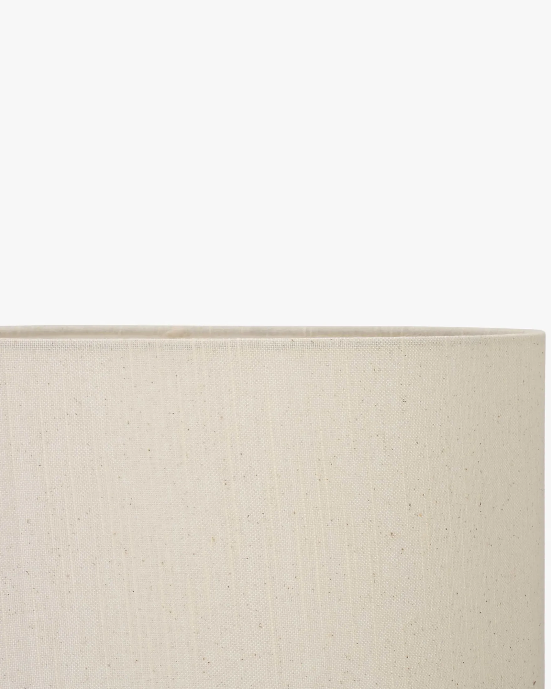 Lampe de table, Abat-jour lin & travertin naturel, H50 Gaia