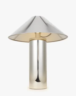 Lampe de table, Acier inoxydable, H41 Chroma
