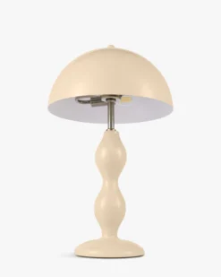 Lampe de table, Beige satiné Powers