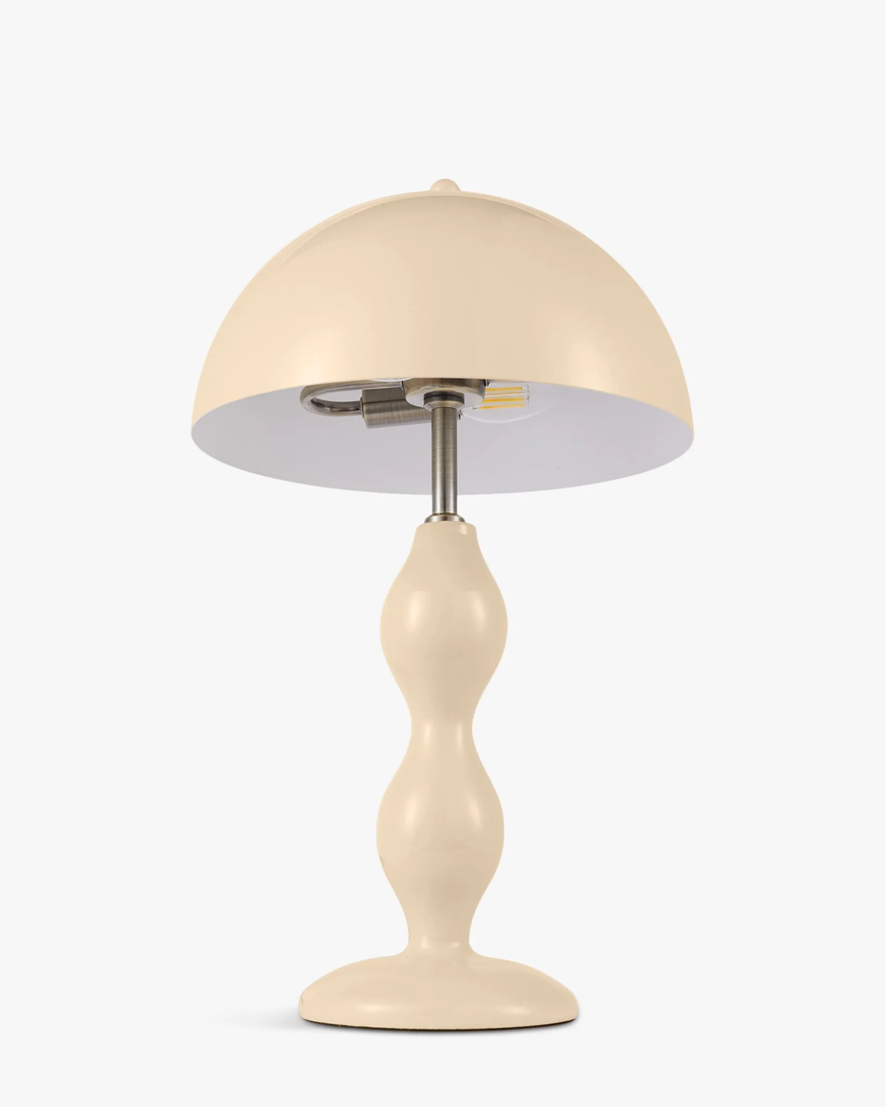 Lampe de table, Beige satiné Powers