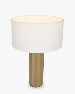 Lampe de table, Béton & Lin, H52 Zahara