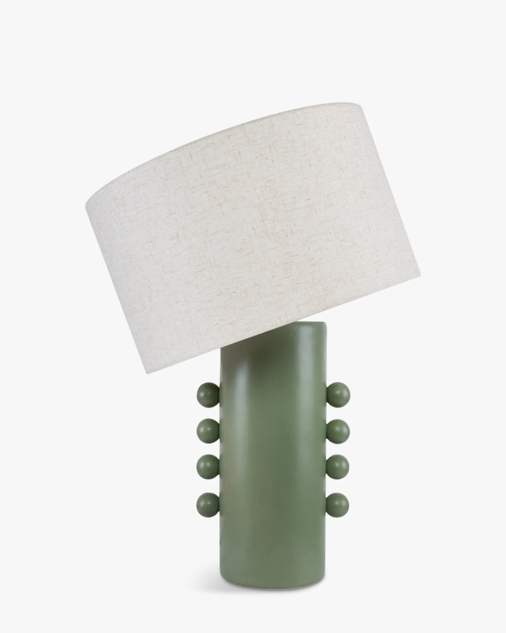 Lampe de table, Céramique peinte à la main, H74 Soli