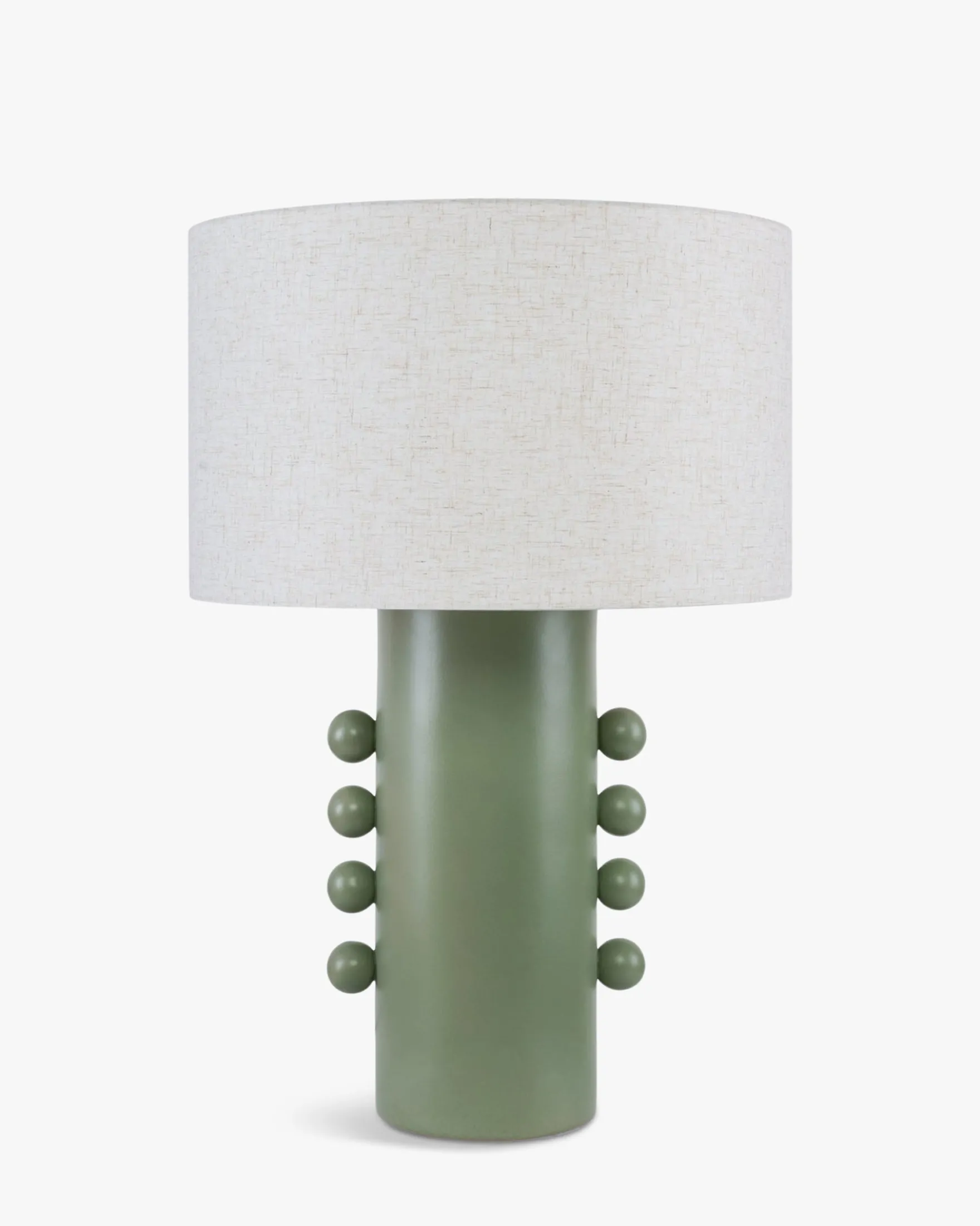Lampe de table, Céramique peinte à la main, H74 Soli