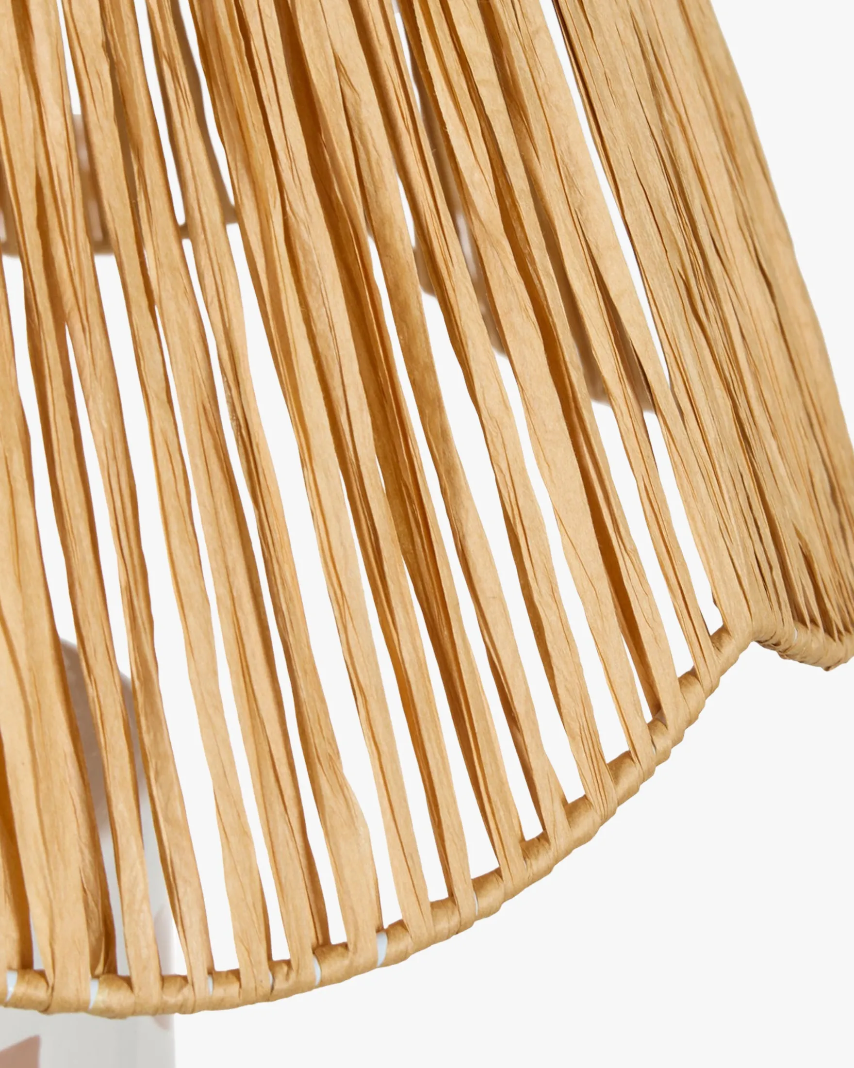 Lampe de table, Céramique peinte à la main, H64 Mara