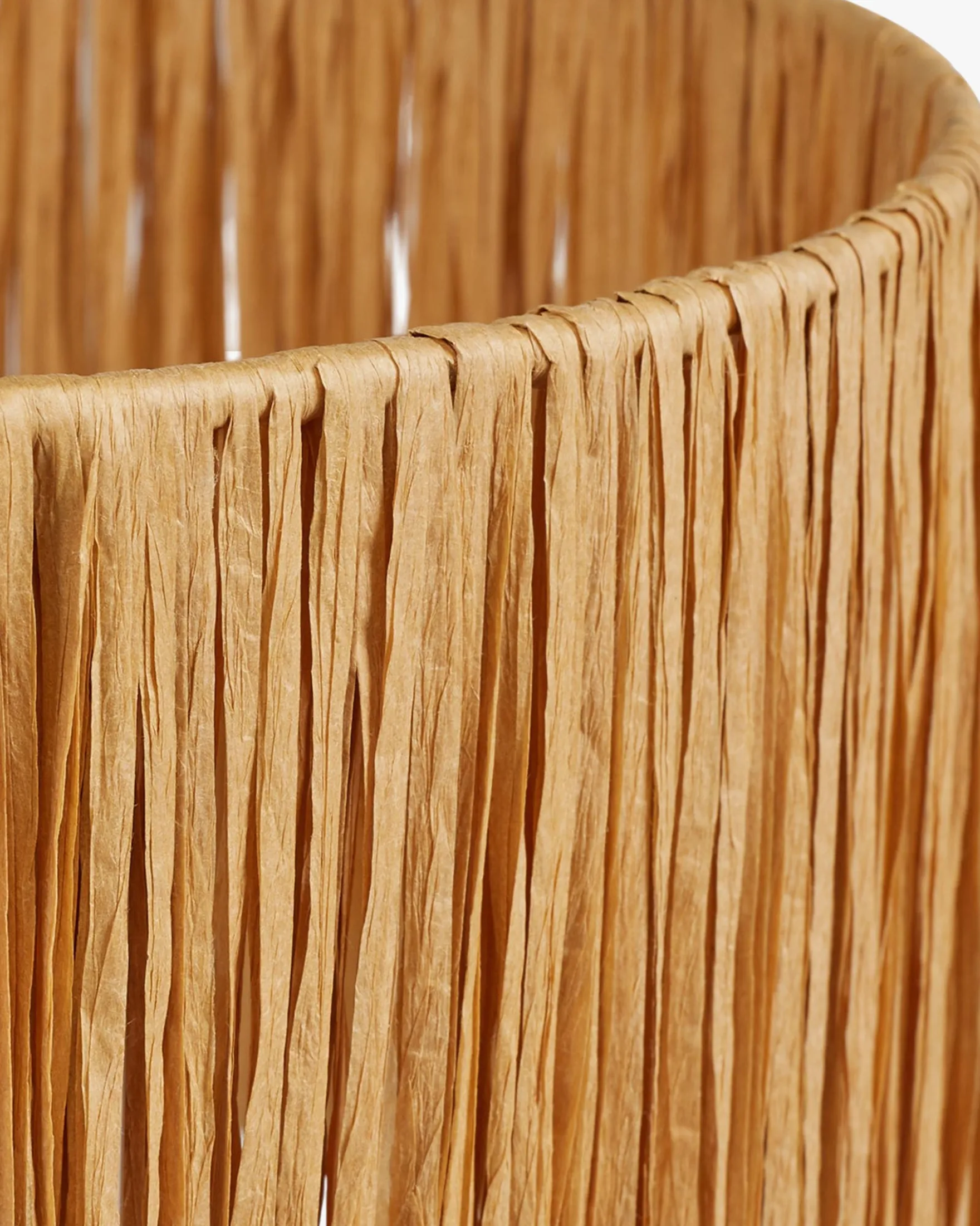 Lampe de table, Fibre naturelle & céramique, H52 Pompei