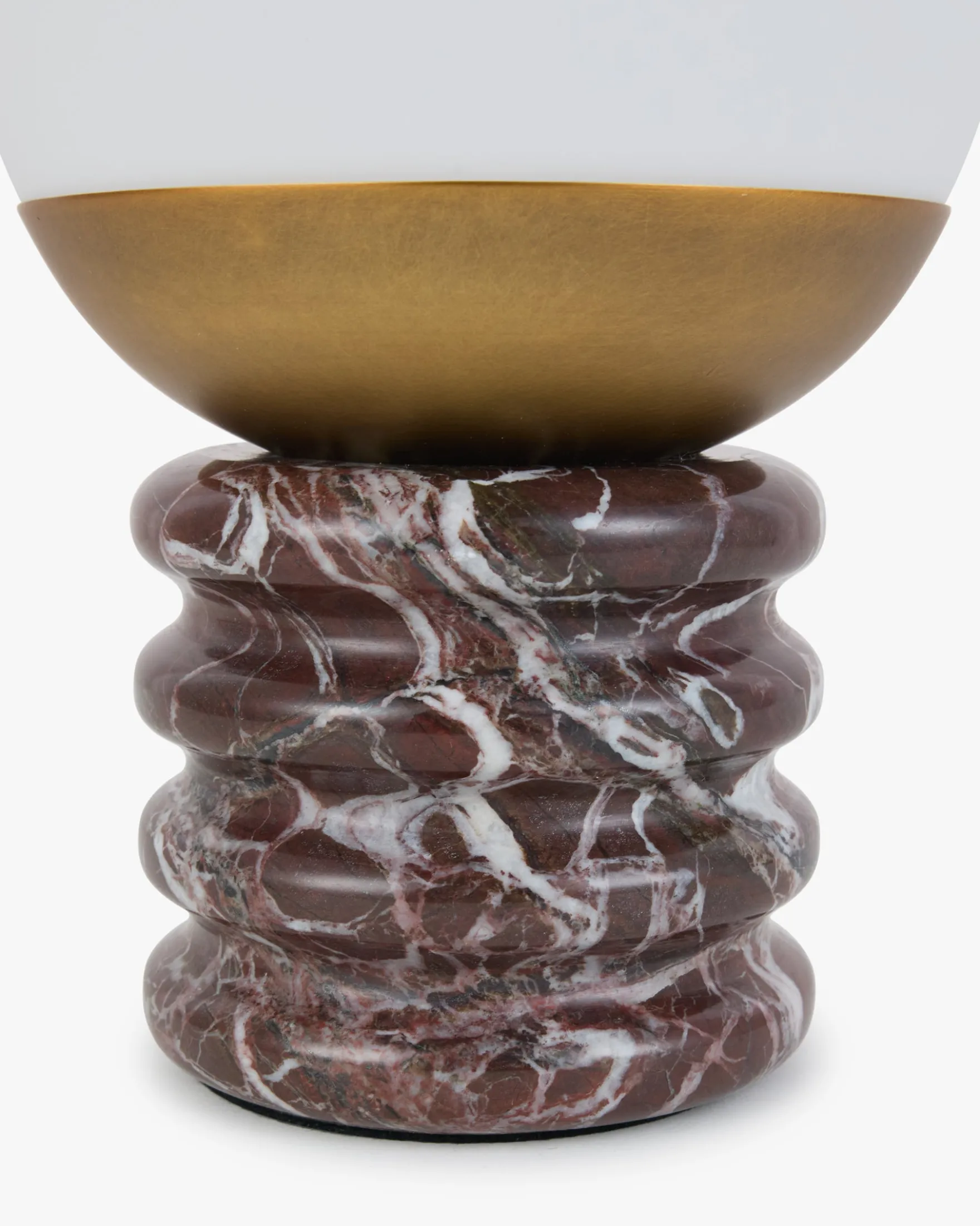 Lampe de table, Marbre naturel Rosso Levanto, H24 Noctis