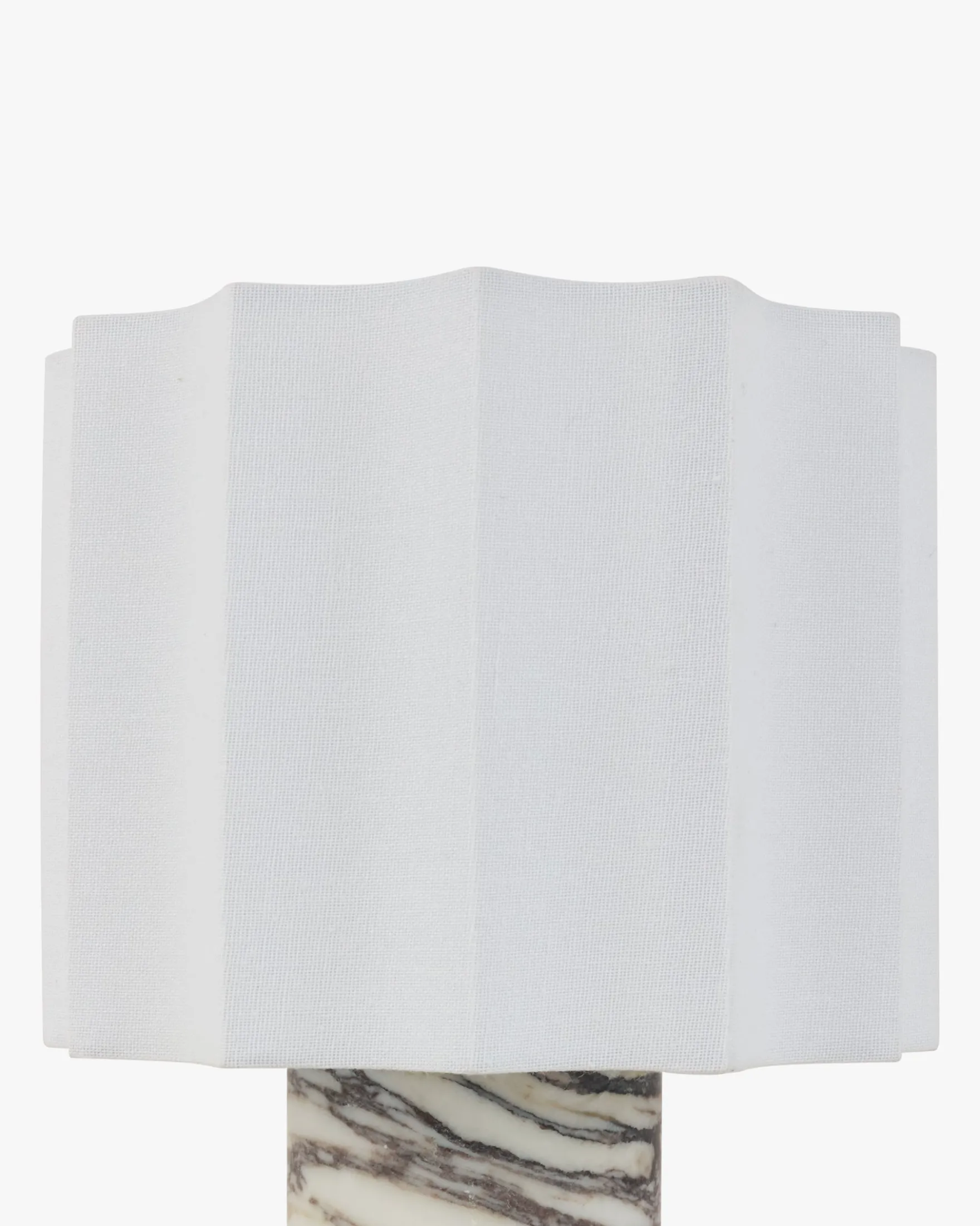 Lampe de table, Marbre Viola Calacatta & Lin, H26,5 Bridget