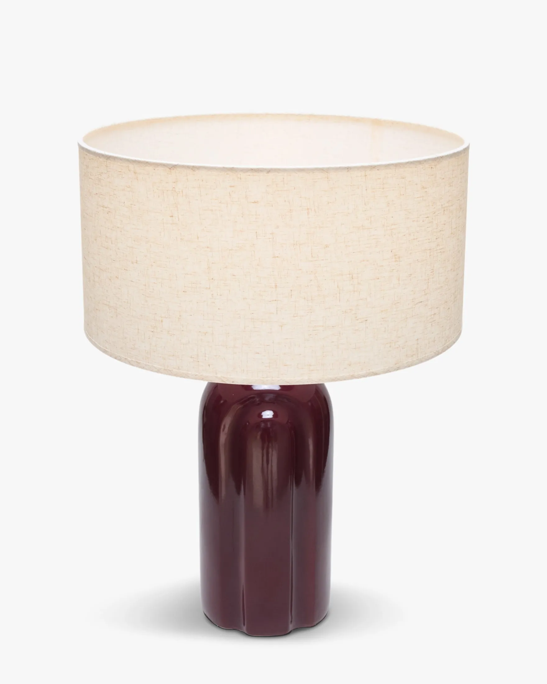 Lampe de table, Rouge bordeaux, H53 Leyanis