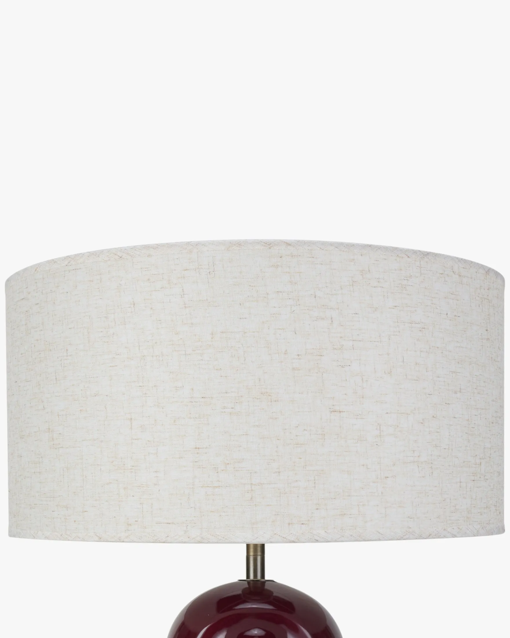 Lampe de table, Rouge bordeaux, H53 Leyanis