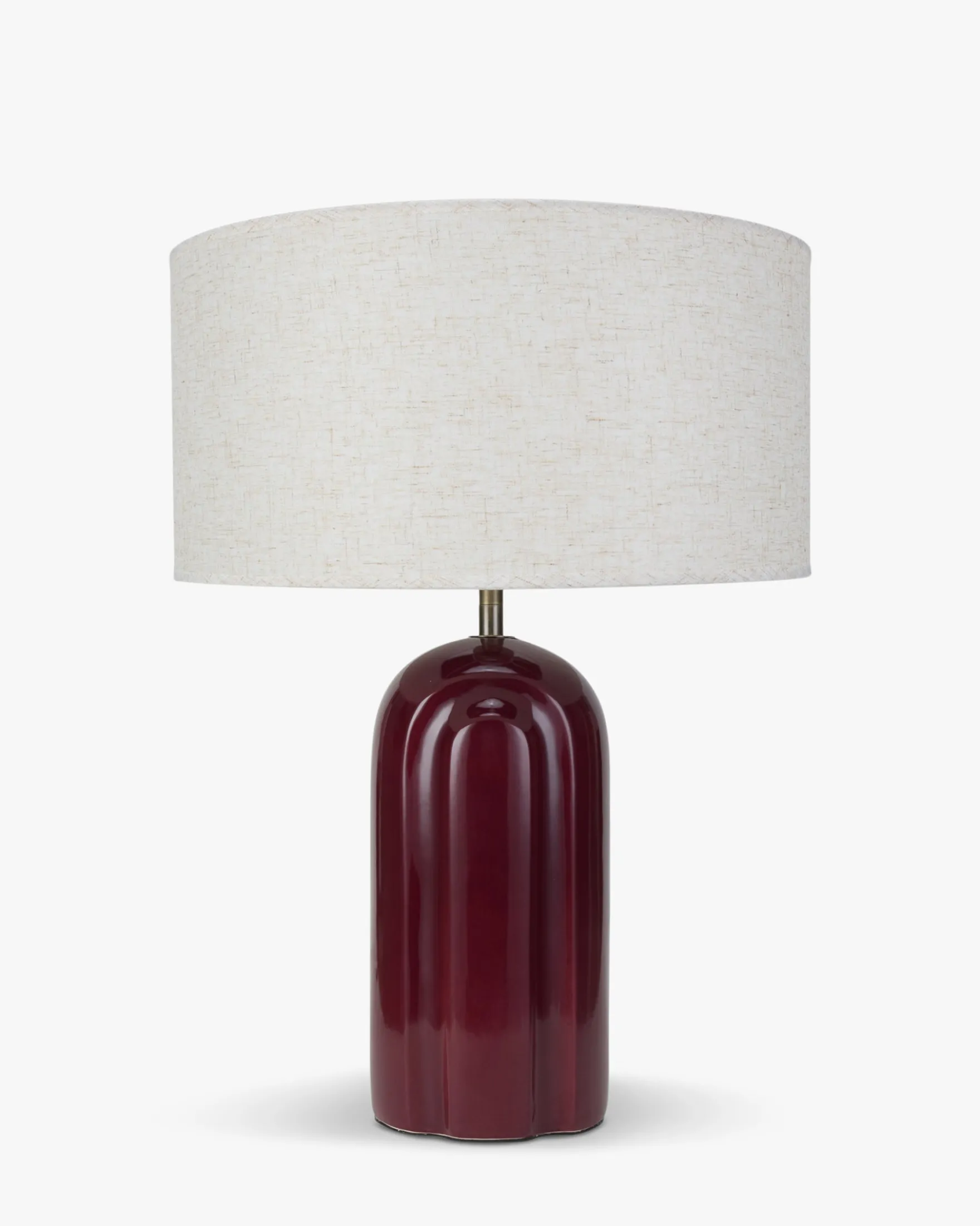 Lampe de table, Rouge bordeaux, H53 Leyanis