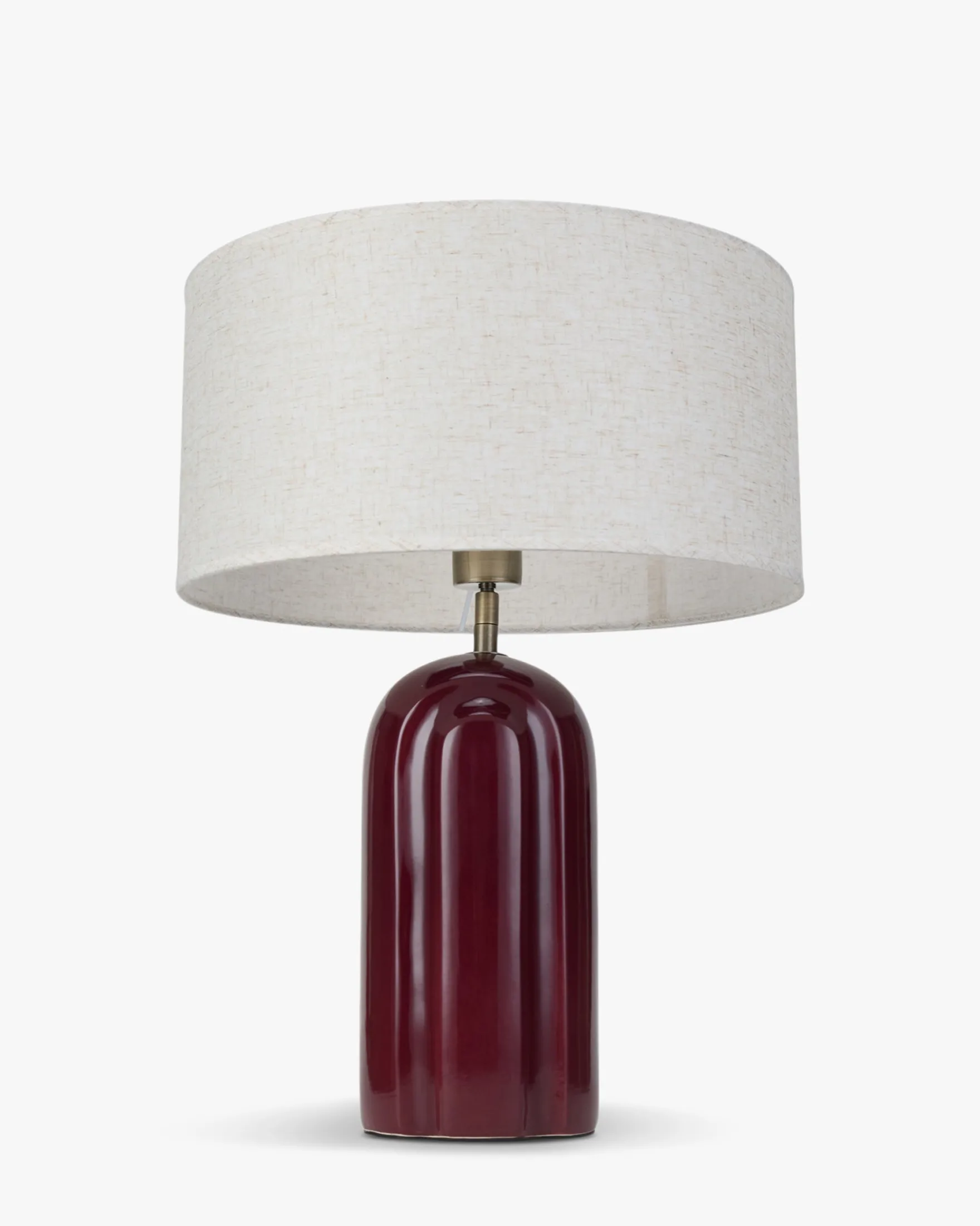 Lampe de table, Rouge bordeaux, H53 Leyanis