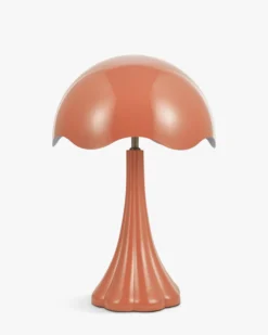Lampe de table, Terracotta glossy, H52 Tulip