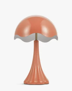 Lampe de table, Terracotta glossy, H52 Tulip