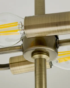 Lampe de table, Vert olive satiné Powers