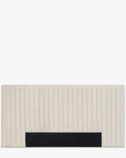 Literie, Tête-de-lit crème vanille, 160x200 Mr Big