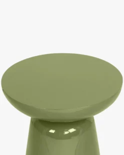 Meuble d'appoint, Fibre de verre kaki glossy, H44 Cersei