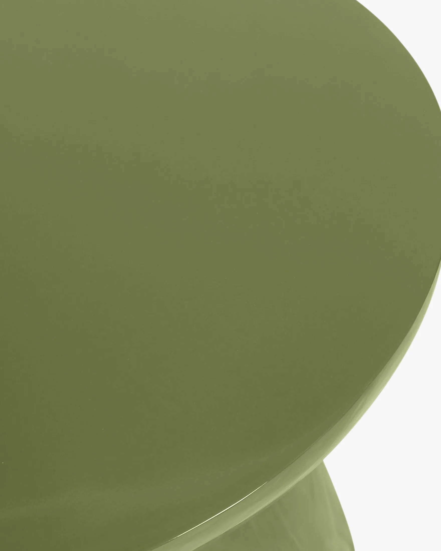 Meuble d'appoint, Fibre de verre kaki glossy, H44 Cersei