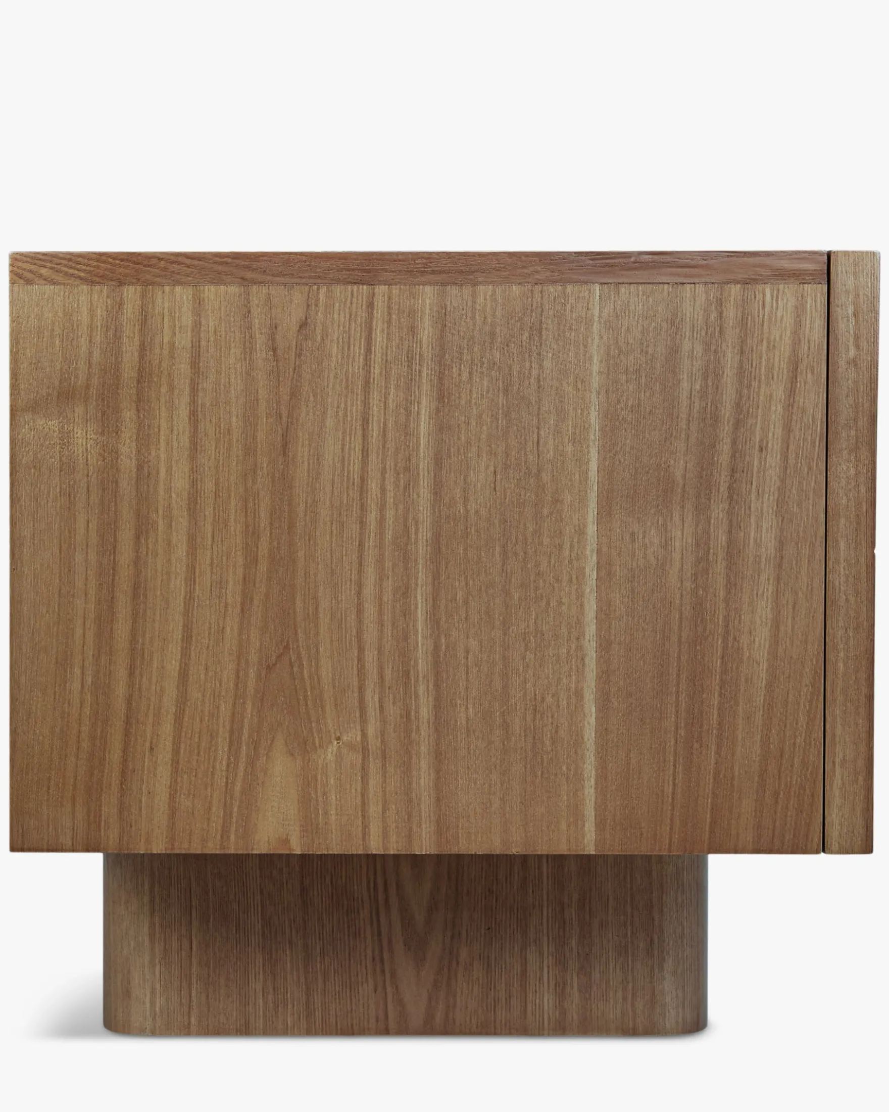 Meuble TV, Bois de frêne teinte noyer, L150 Cooper