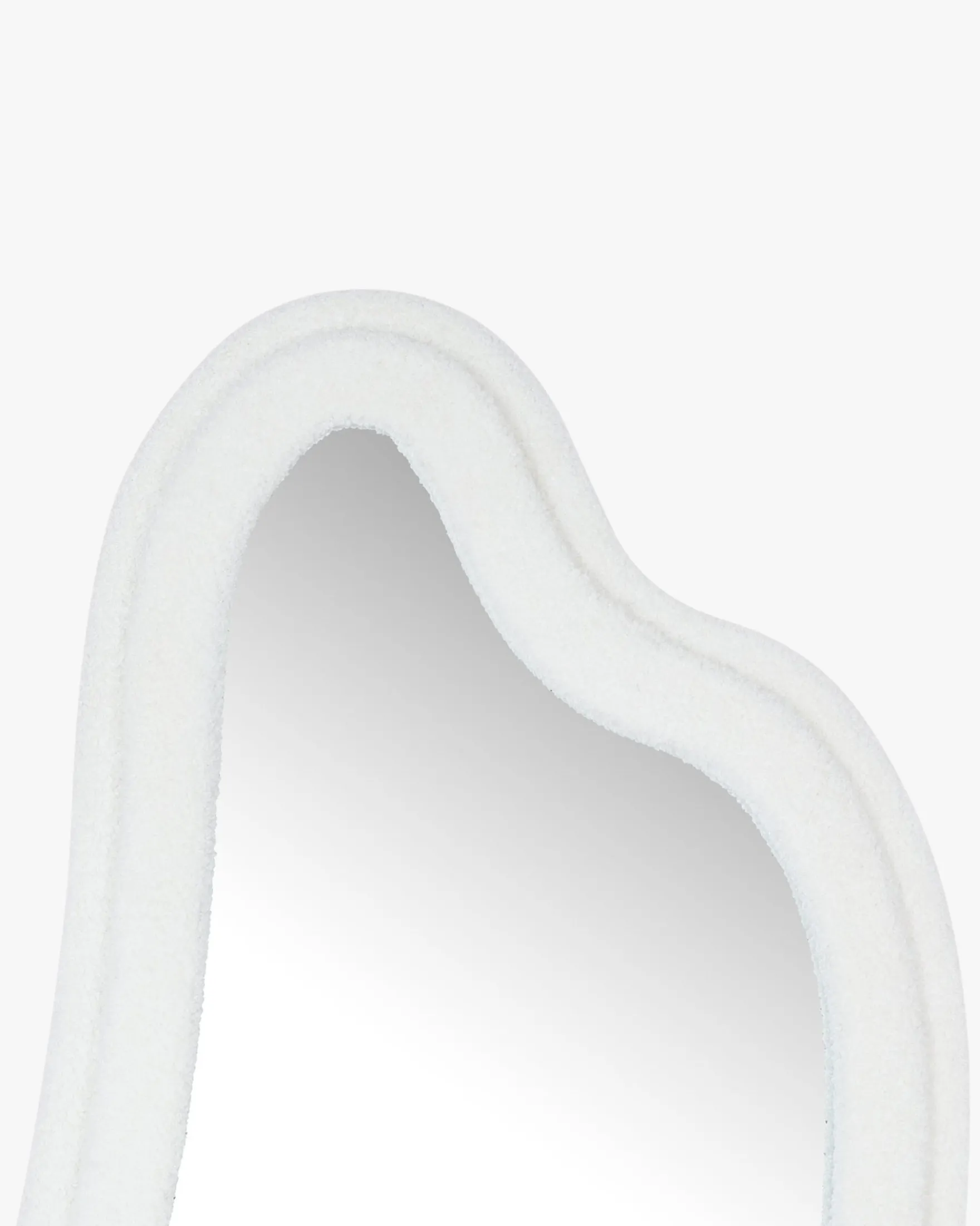 Miroir organique, Velours teddy, H160 Mahina