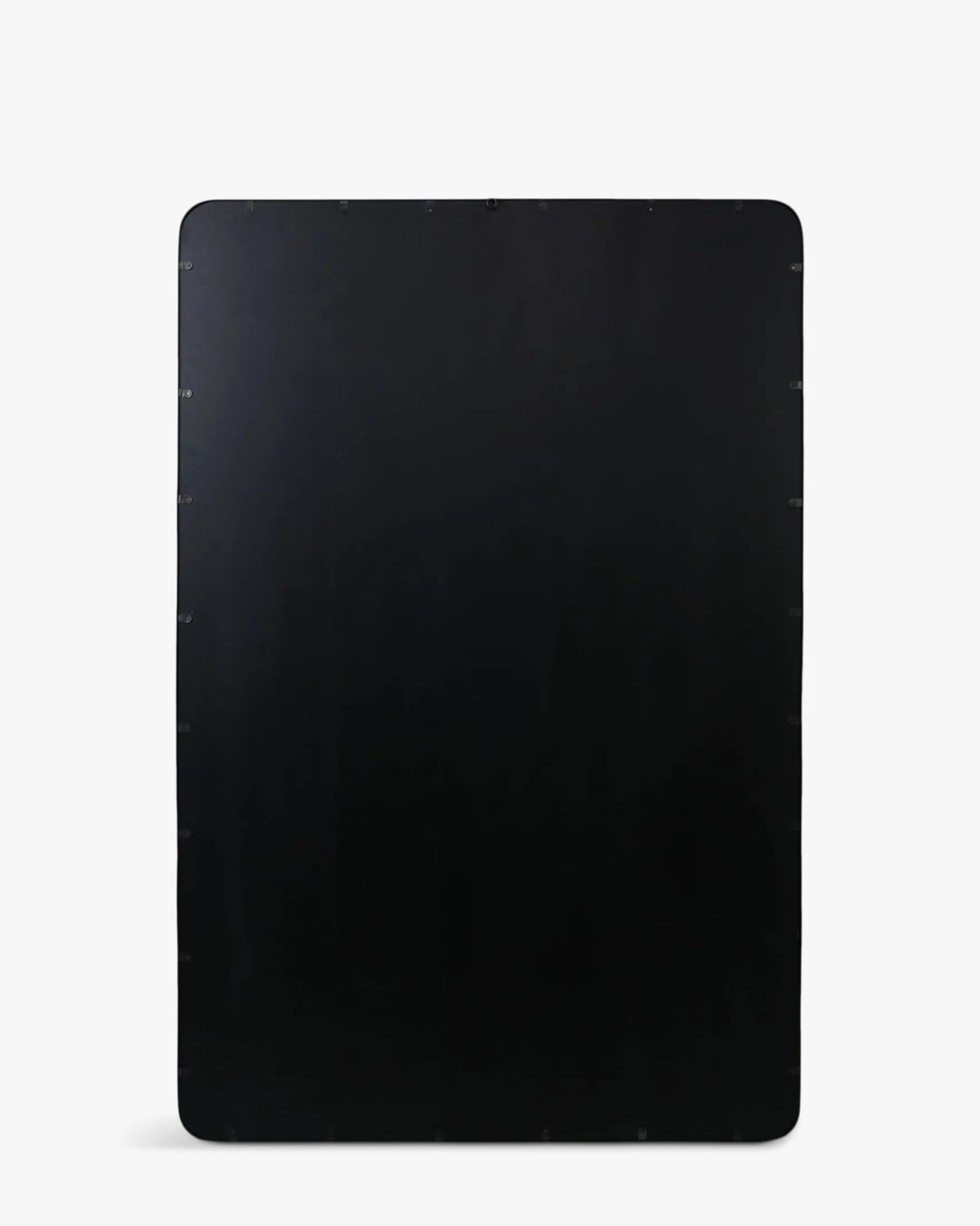 Miroir, Verre & métal noir, 180x120 Silence
