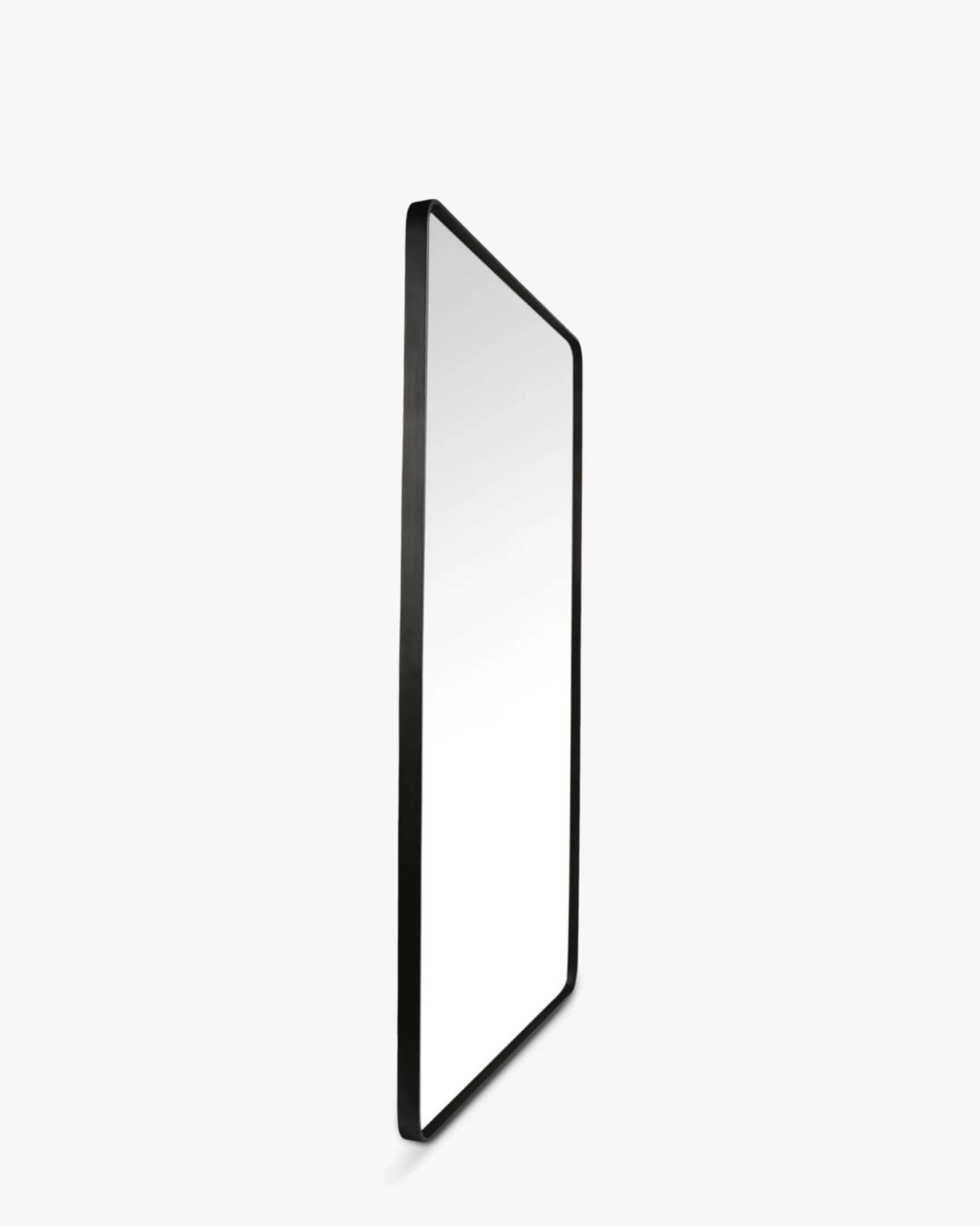 Miroir, Verre & métal noir, 180x120 Silence
