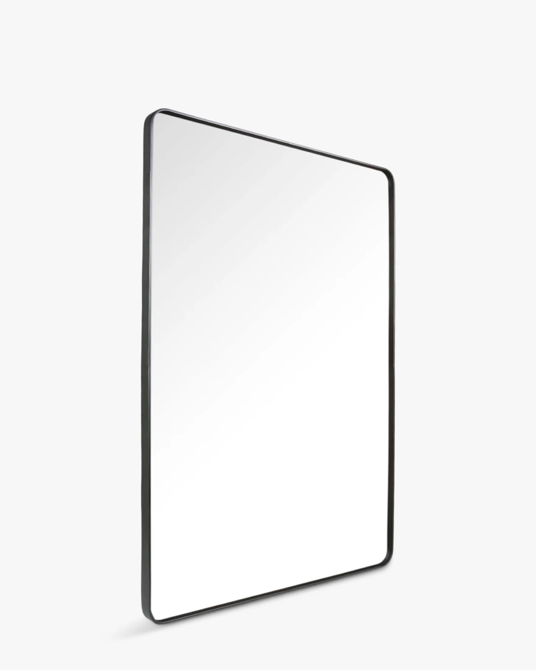 Miroir, Verre & métal noir, 180x120 Silence