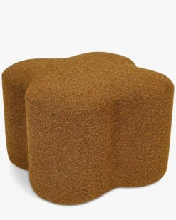 Pouf, Bouclette marron, H40 Ipsy