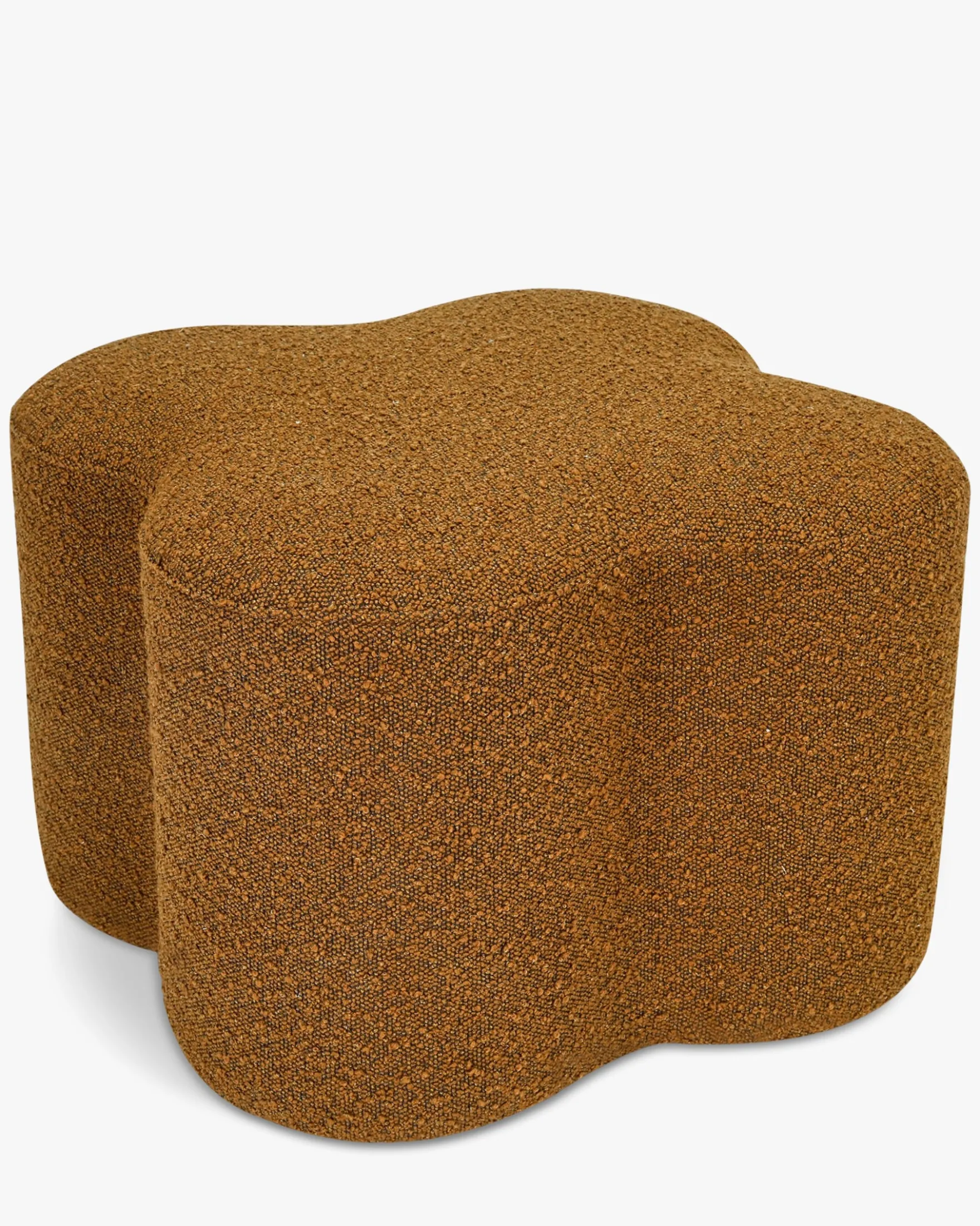 Pouf, Bouclette marron, H40 Ipsy