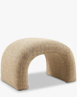 Pouf, Jaune moucheté Flow