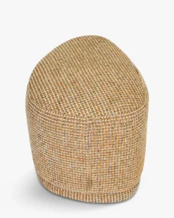 Pouf, Tweed jaune miami, H41 Enzo