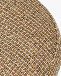 Pouf, Tweed jaune miami, H42 Mosso