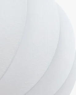 Suspension, Blanc satiné & laiton brossé, ajustable Akita