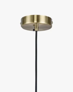 Suspension, Blanc satiné & laiton brossé, ajustable Aichi