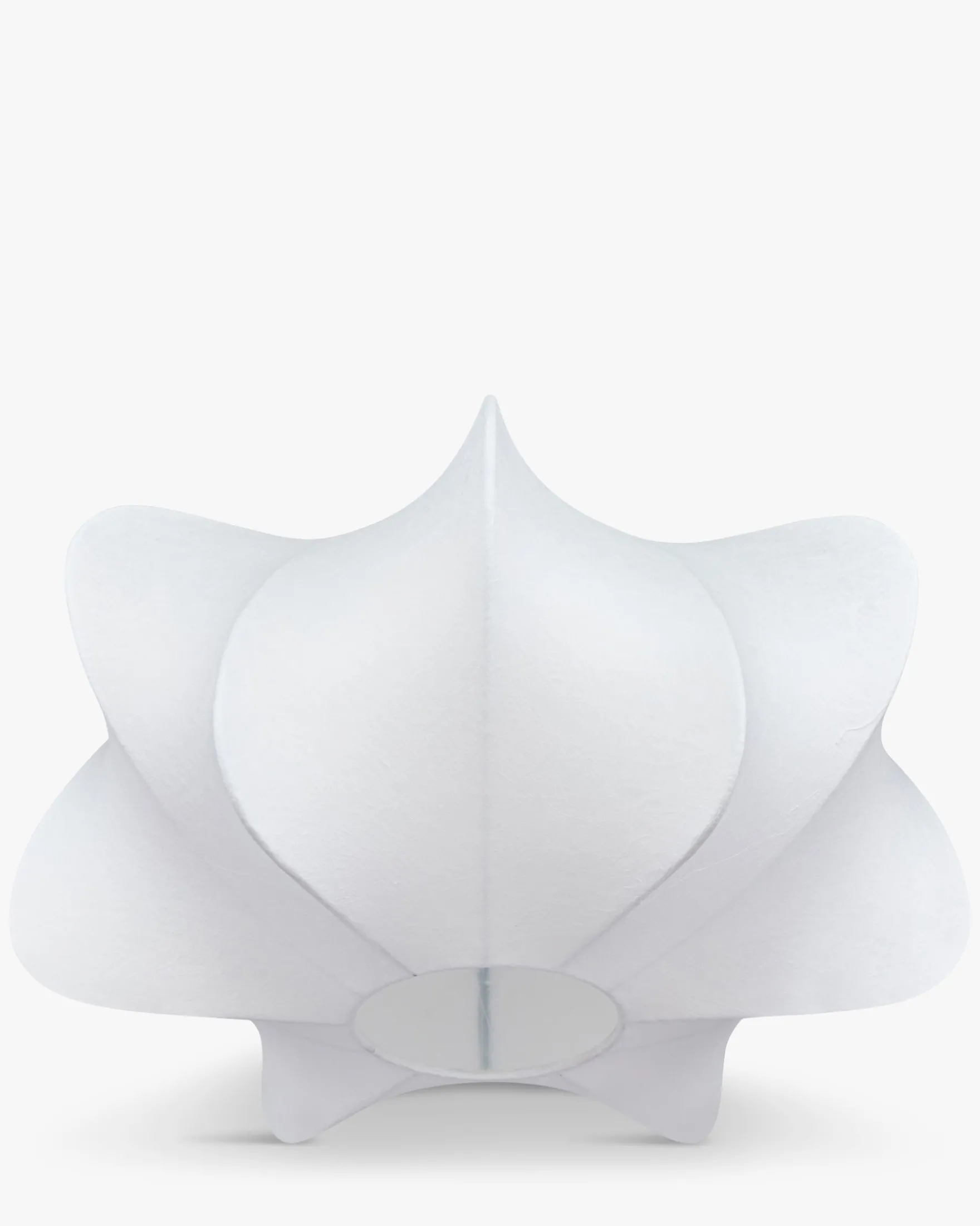 Suspension, Blanc satiné & laiton brossé, Ø40 Aichi