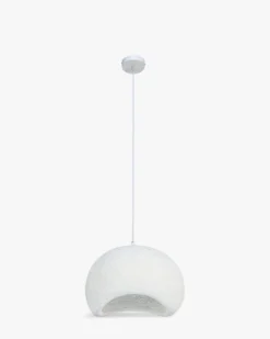 Suspension organique, Texturisation blanche, Ø32 Minorque S