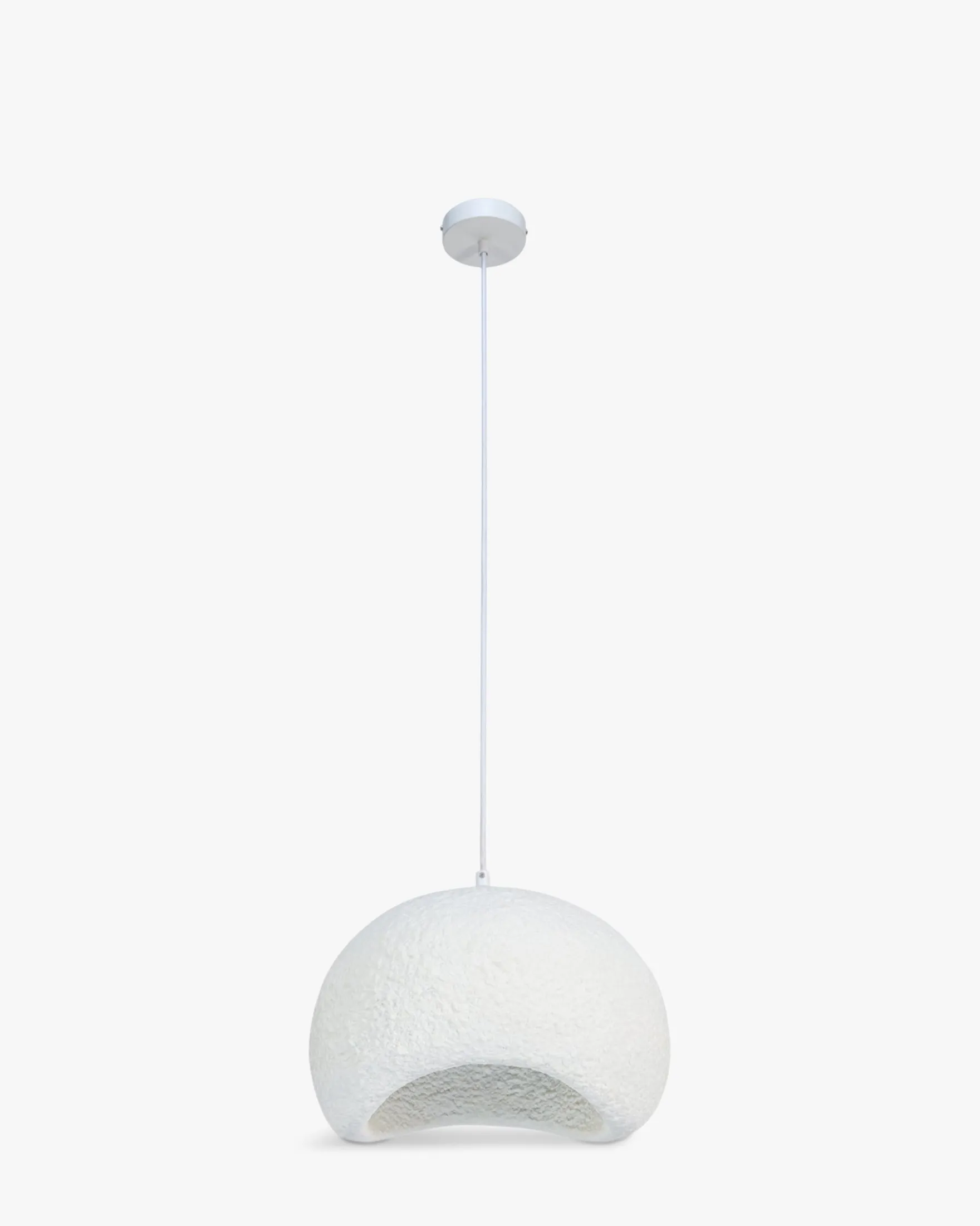 Suspension organique, Texturisation blanche, Ø32 Minorque S
