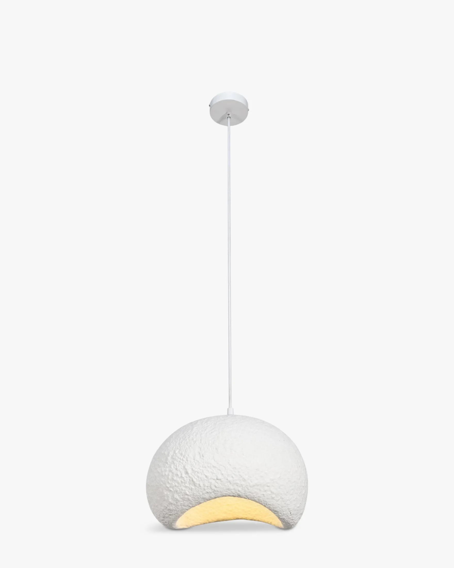 Suspension organique, Texturisation blanche, Ø32 Minorque S