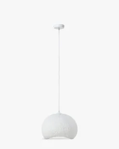Suspension organique, Texturisation blanche, Ø32 Minorque S