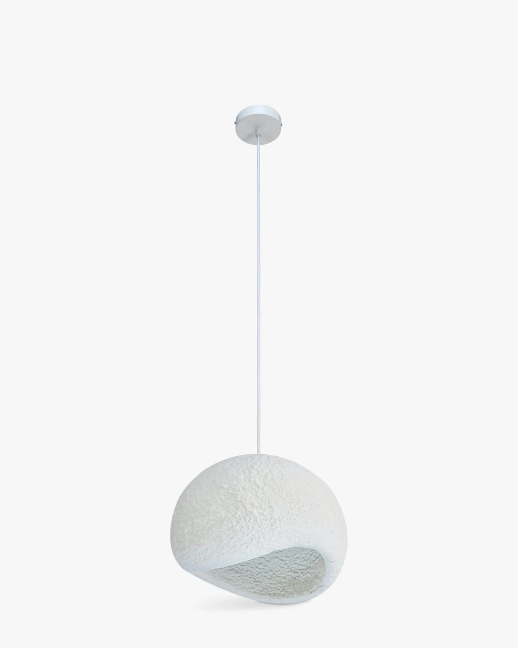 Suspension organique, Texturisation blanche, Ø32 Minorque S