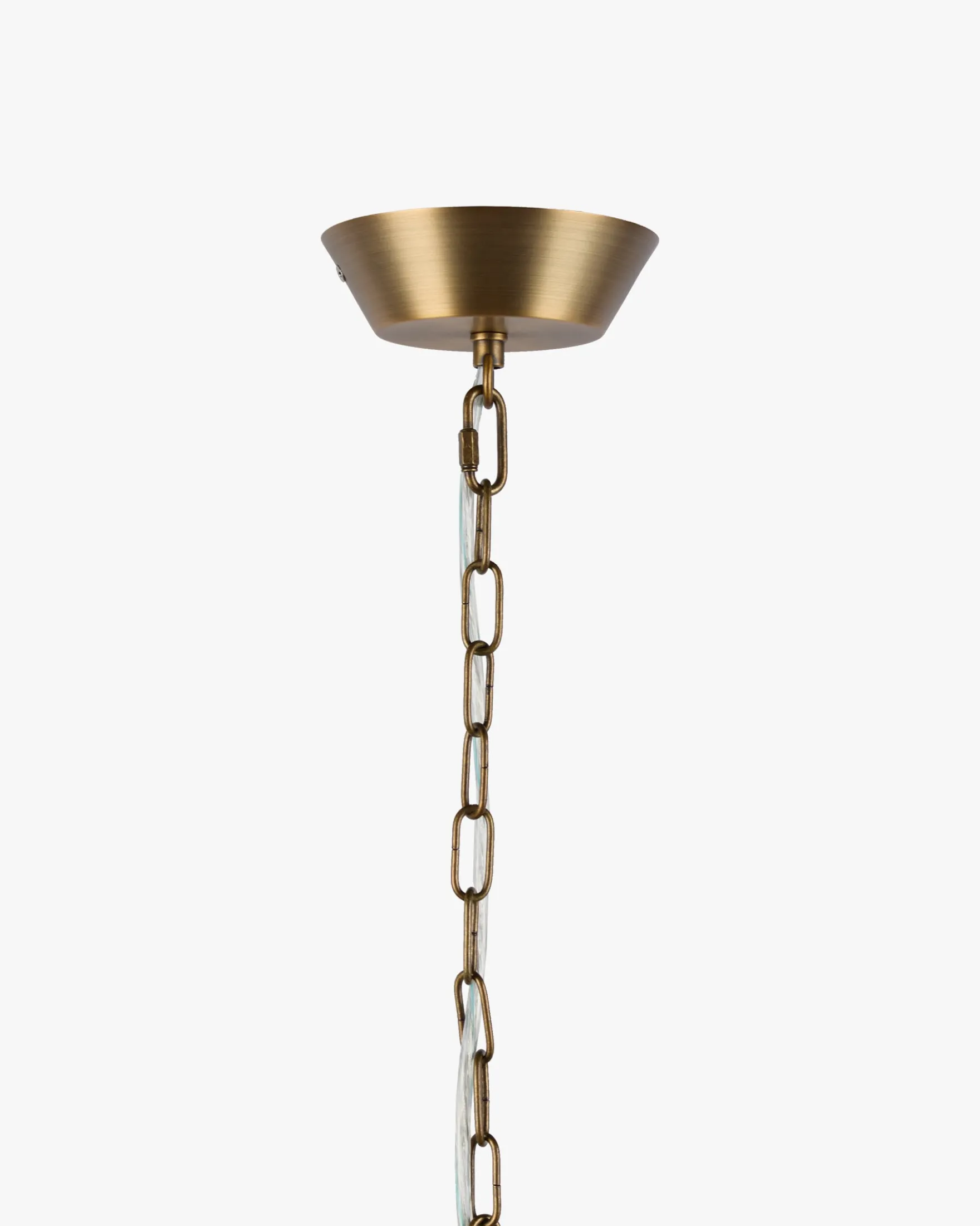 Suspension, Raphia & fer doré, ajustable Albane