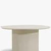 Table basse, Beige argile, Ø87 Estelle