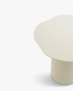 Table basse, Beige argile, Ø87 Estelle