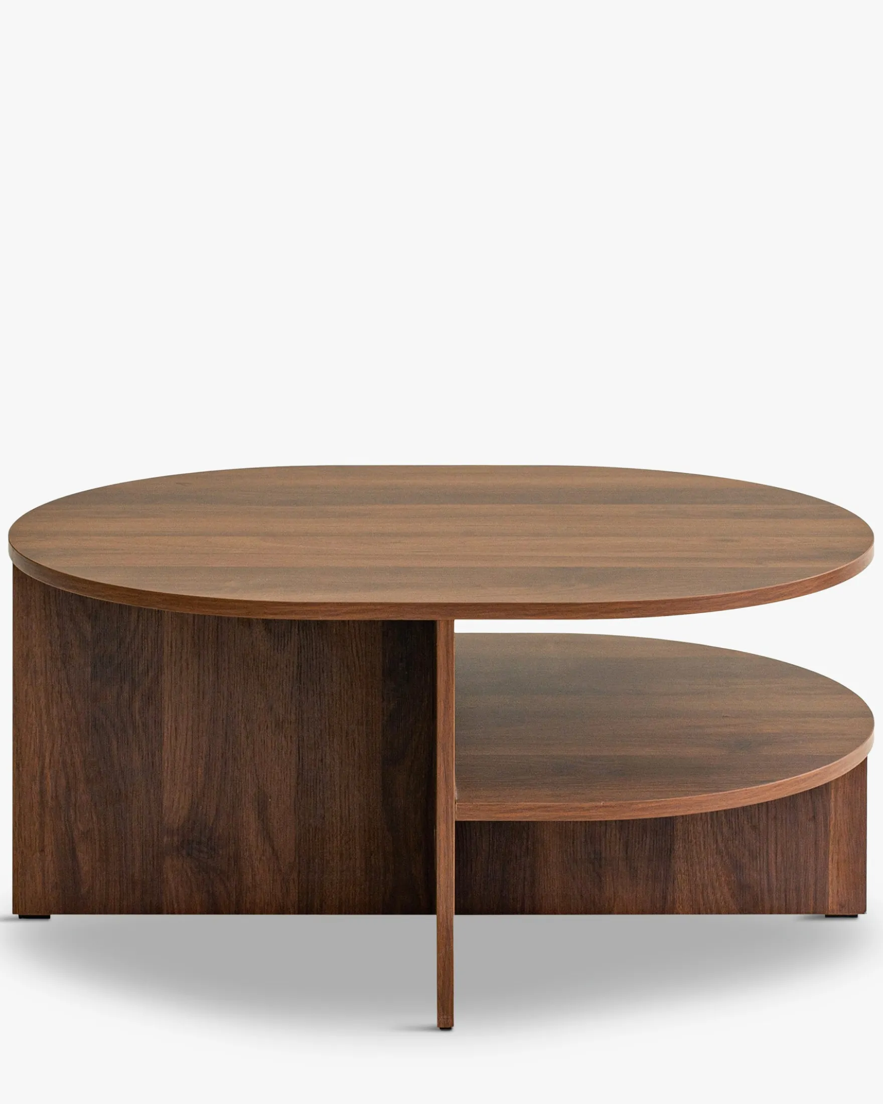 Table basse, Bois noyer, Ø80 Kyoto