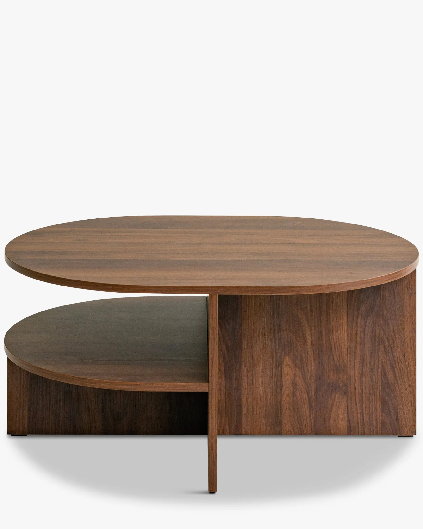 Table basse, Bois noyer, Ø80 Kyoto