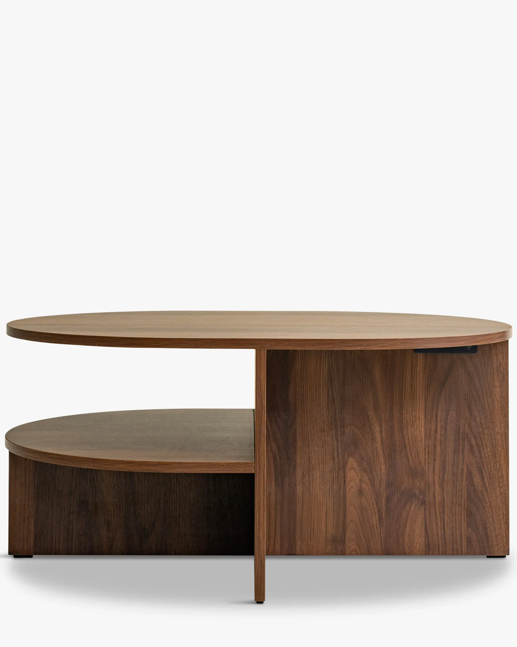 Table basse, Bois noyer, Ø80 Kyoto
