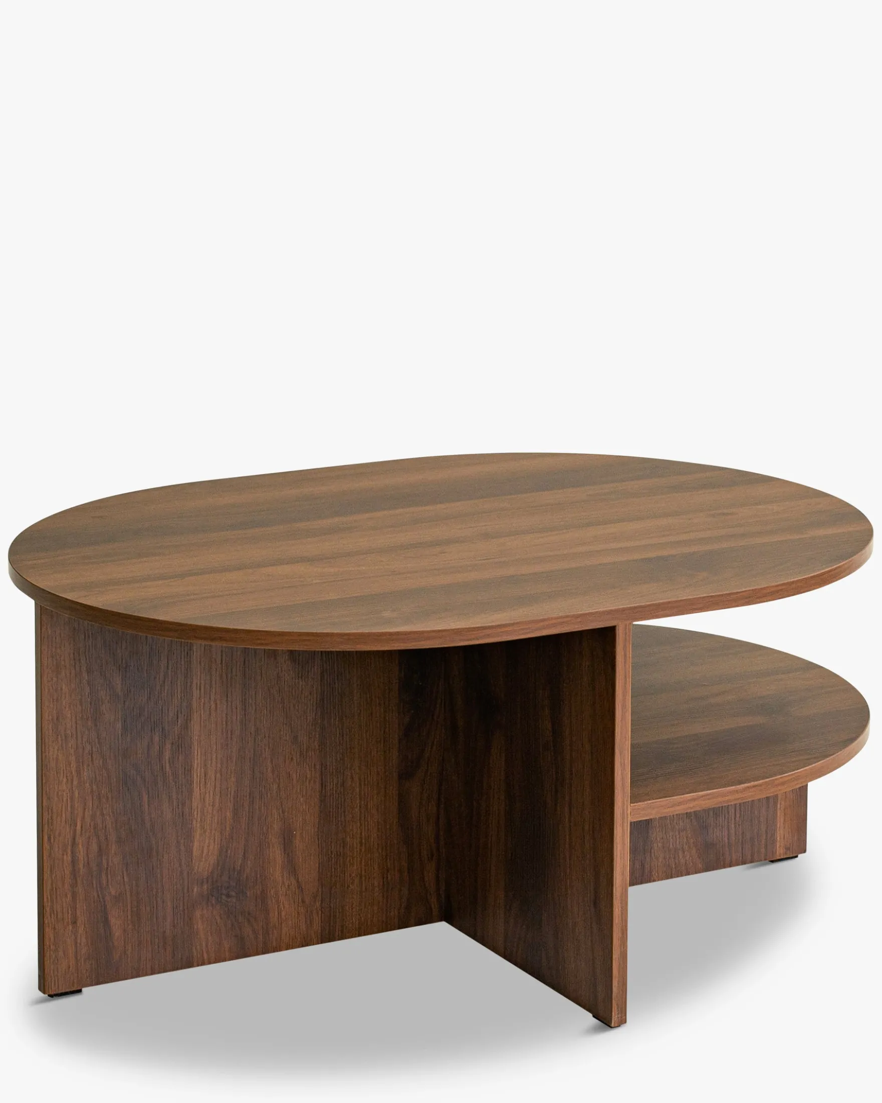 Table basse, Bois noyer, Ø80 Kyoto
