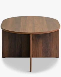 Table basse, Bois noyer, Ø80 Kyoto