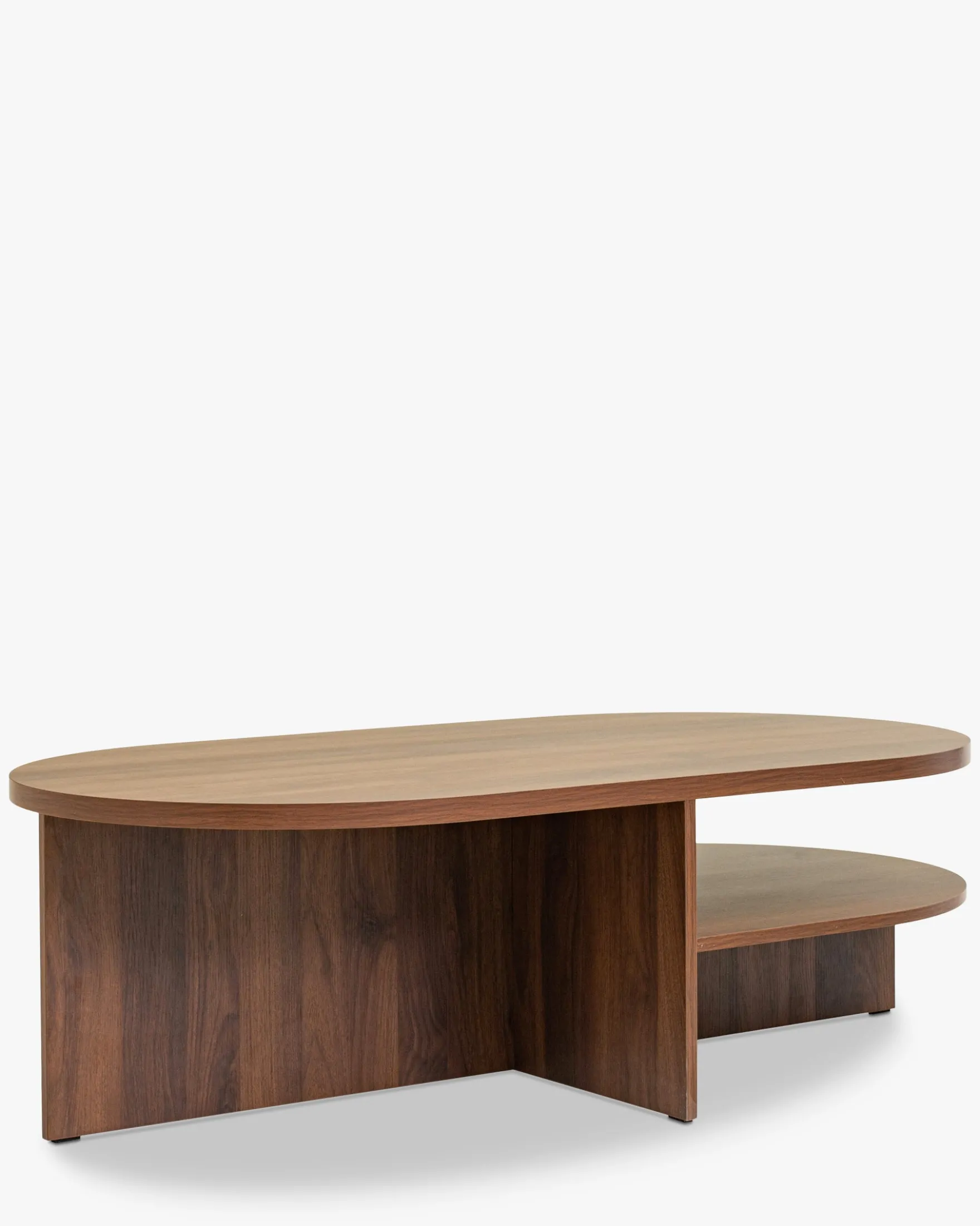 Table basse, Bois noyer, Ø120 Kyoto